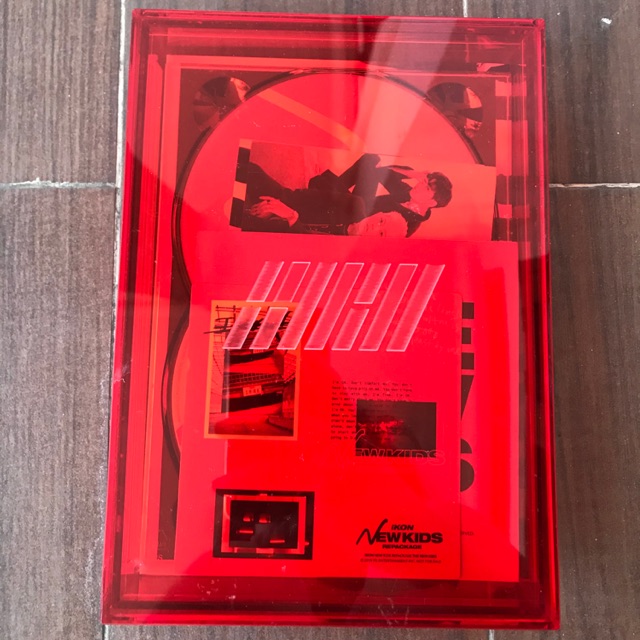 ikon the new kids : repackage album red ver