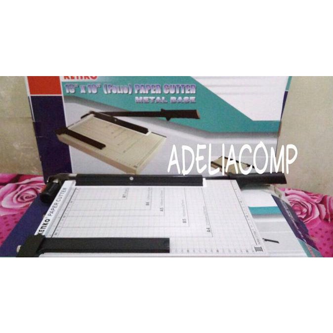 

Alat Pemotong Kertas Kenko Ukuran Folio / F4