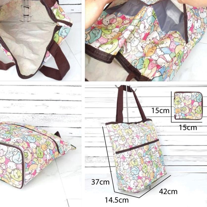 Tas Belanja Lipat / Tas Belanja Lipat Resleting / Tas belanja / Travel bag / Tas travel - Series 1