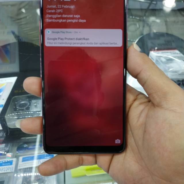 Oppo f7 second/bekas mulus red edition