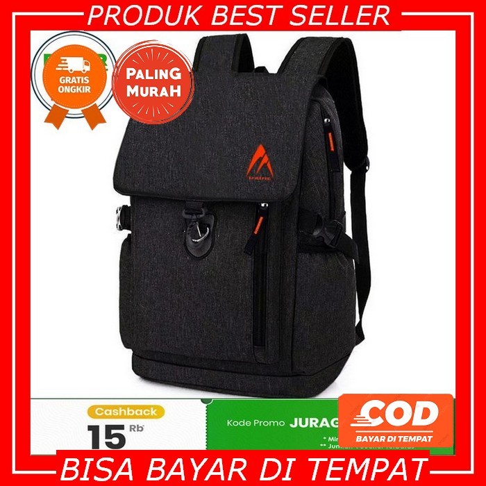 (Cod) Ro 01 Rockryder Tas Ransel Backpack Distro Original Gendong Pria Wanita Sekolah Waterproof Tas
