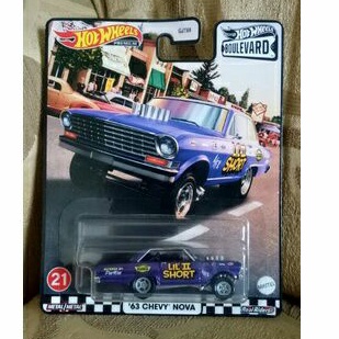 Hotwheels Premium Boulevard Chevy Nova