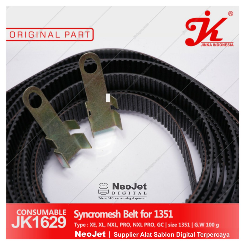 Belt For Jinka 1351 Synchromesh Belt Sparepart Jinka JK1629 Original