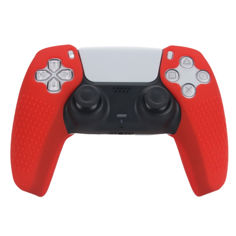 Btsg Karet Gel Silikon Lembut Anti slip Untuk Case Cover Untuk Controller PS5 Untuk Perlindungan Case For PS5 Split Gamepad