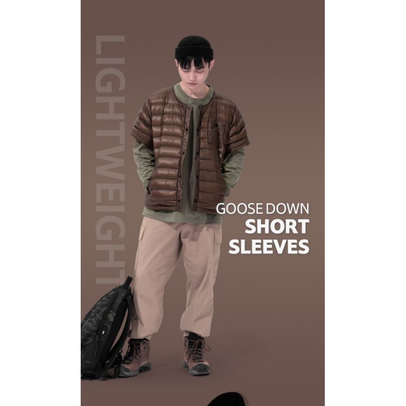 JAKET LENGAN PENDEK GOOSE DOWN NATUREHIKE NH20FS049 ORIGINAL