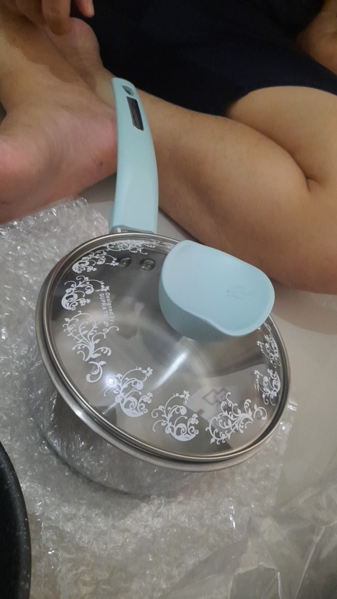 Wajan Set Induksi / Panci Set / 7pcs Cookware Set Supra - Turquoise