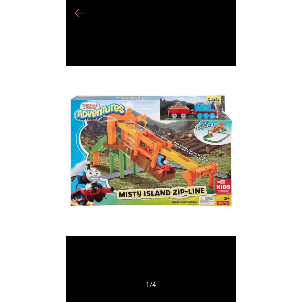 Mainan Thomas n friends adventures Misty Island Fisher Price HM0405