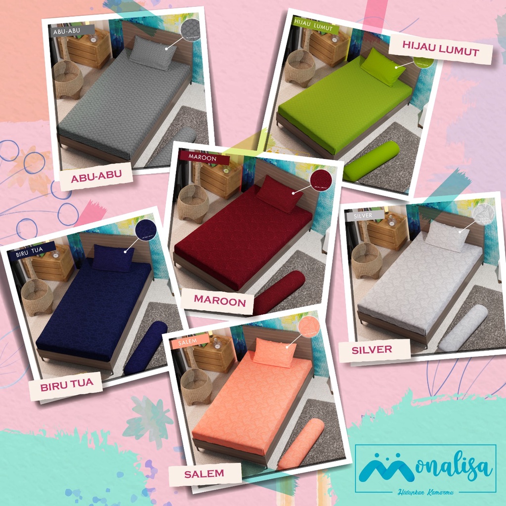 Monalisa Emboss Sprei Uk 90/100 - T 20