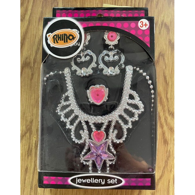 Mainan Anak Perhiasan / Jewellery Set Anak Anting Cincin Kalung Mainan