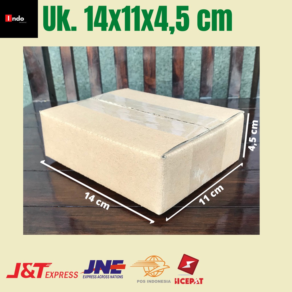 

KARDUS BOX POLOS Uk. 14x11x4,5 cm