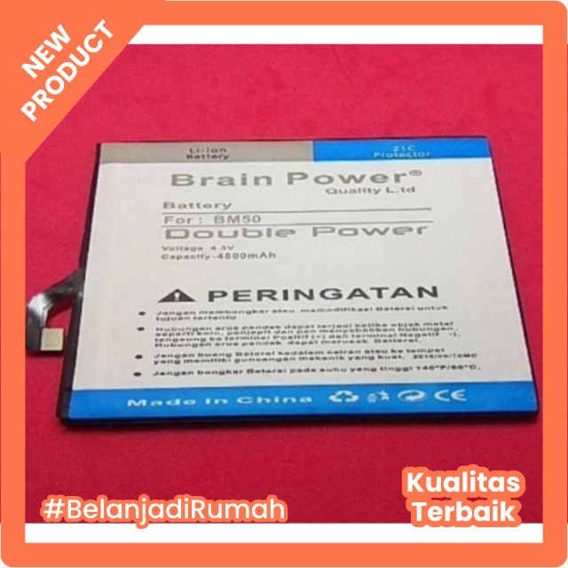 BATRE BATRE BRAIN POWER XIAOMI MI MAX2 BM50 BATRE BATRE BRAIN POWER XIAOMI MI MAX 2 DOUBEL POWER DOU