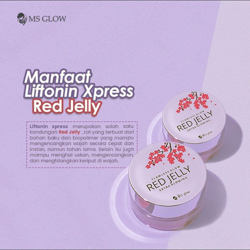 red jelly msglow