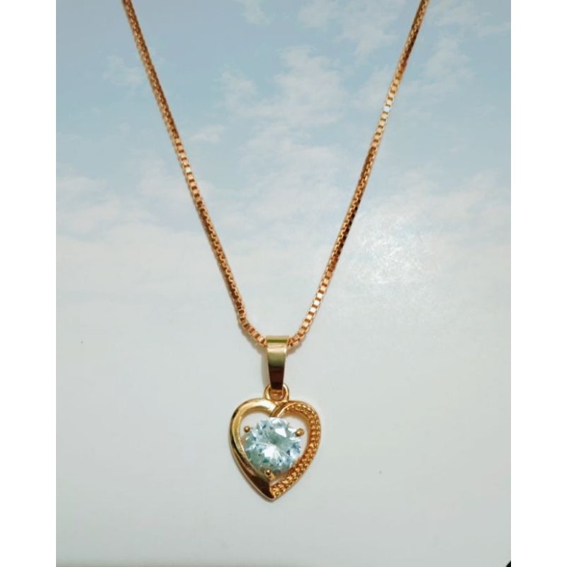 kalung wanita 45cm xuping berlapis emas ACC.