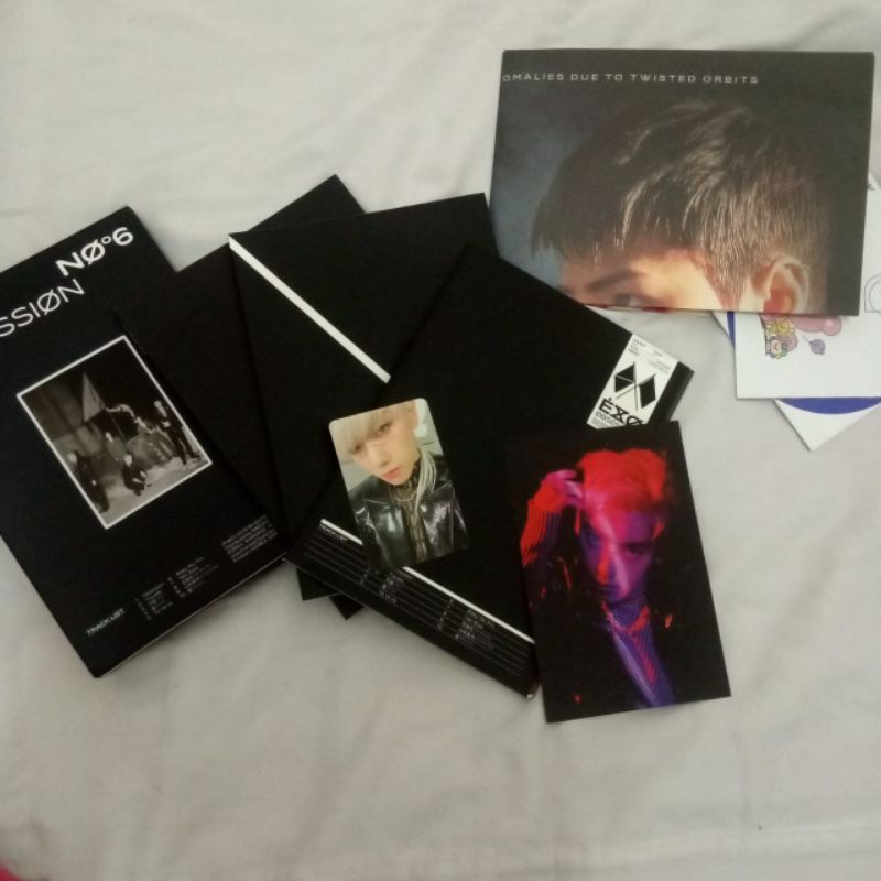 Album EXO Obsession ver (Unsealed) Full Set- PC Baekhyun obsession a