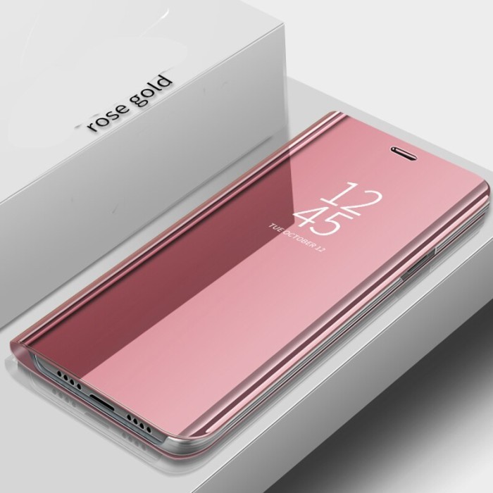 Flip Mirror Cover Clear View Realme 7i/7/7 Pro/C17/C11/XT