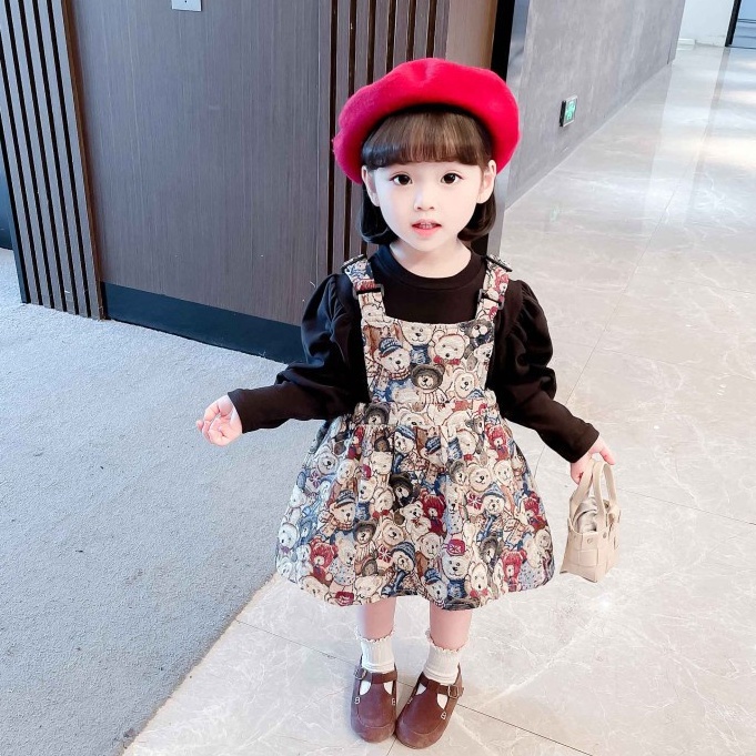 CHUBBI 106 Dress Anak Perempuan Overall Super Kate