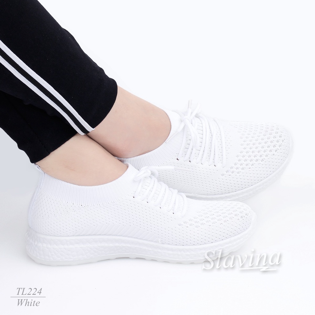 [JUALSEMUA18]Series #TL224 Slavina Sovellia FlyKnit With Ultra Boost Colorway Outsole &amp; Sponge Insole