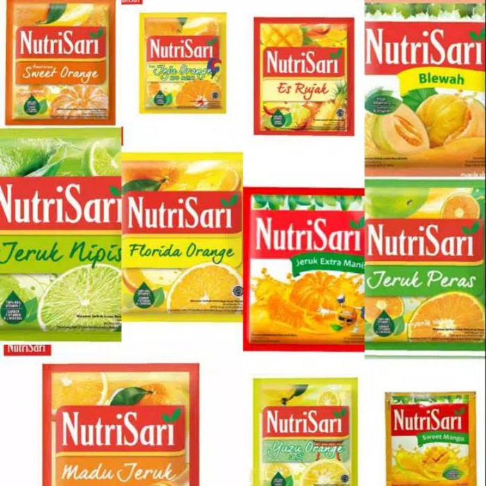 

NutriSari 1 renceng isi 10 pcs