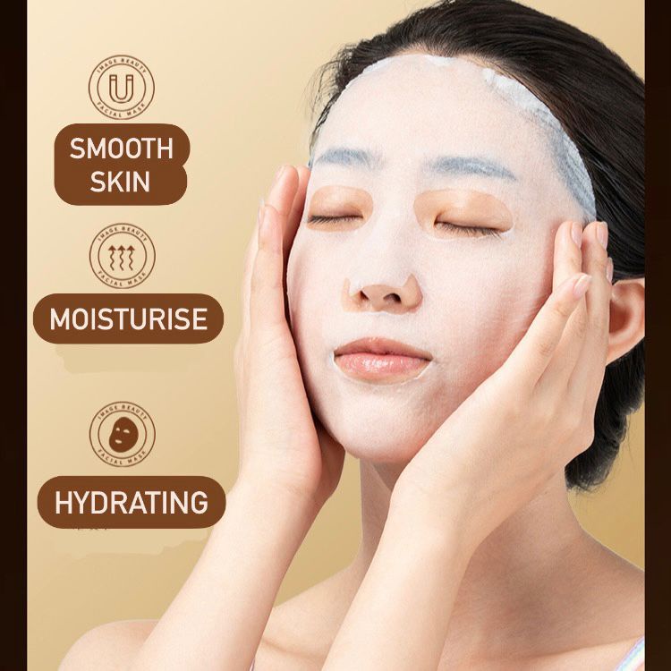 IMAGES Black Truffle Essence Moisturizing Masker Wajah Mask Facial Sheet EM033