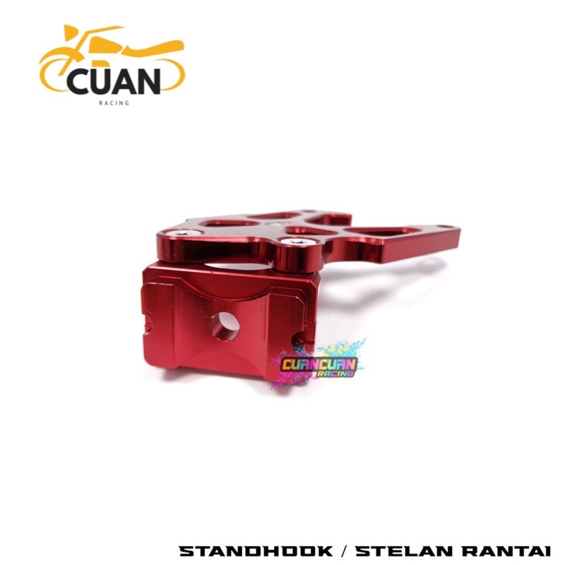 stelan rantai variasi stanhouk stand hook standhook stanhook satria Fu 150 sonic Vixion Cb/cbr dll