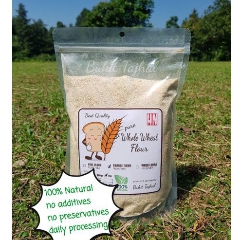 

Tepung Gandum Kasar 1 kg // Coarse Whole Wheat Flour 1 kg