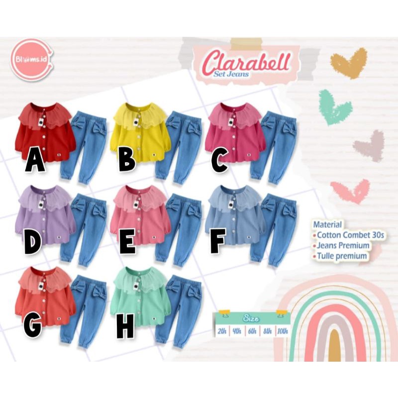 Clarabell Set Jeans by Blooms.id