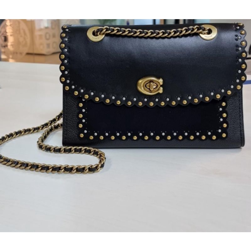 PRELOVED AUTHENTIC TAS LEATHER merek COACH