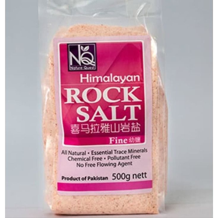 

GARAM HIMALAYA HIMALAYAN ROCK SALT FINE 500G