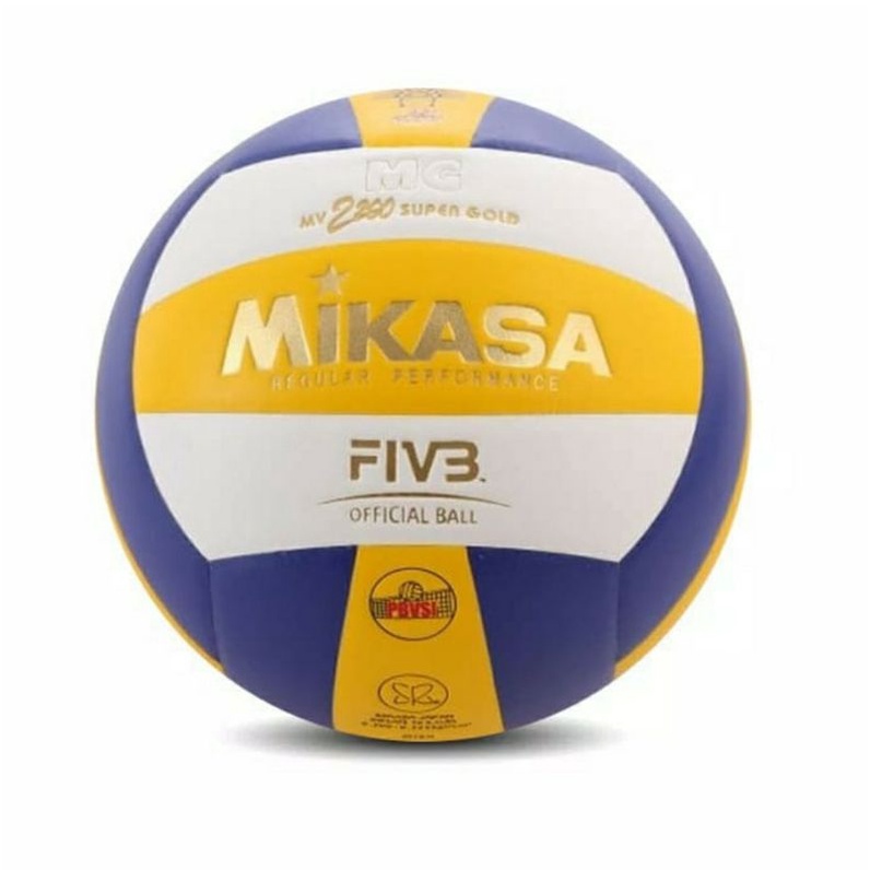 Bola Voli VOLLY MIKASA MV2200 Super Gold Grade Ori