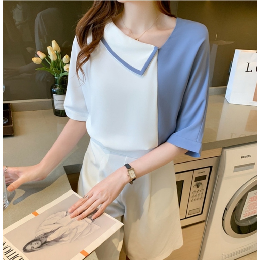 [MCFK] Blouse Oliva / Blouse Wanita Dewasa Cantik / Atasan Wanita Korea / Baju Wanita Model Baru / Blus / Fashion Wanita