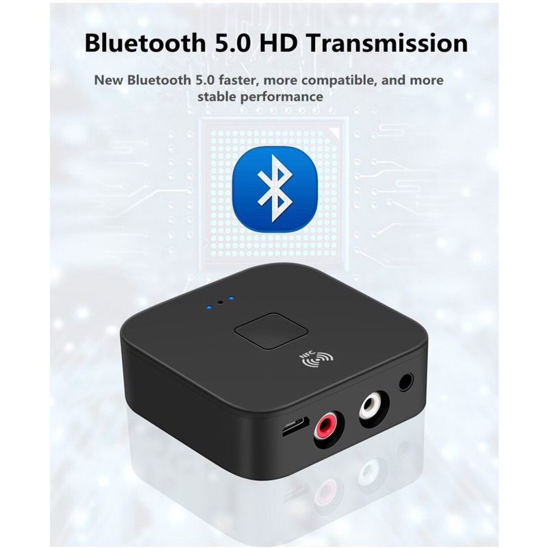 COD Bluetooth Audio Receiver Bluetooth 5.0 Nfc Penangkap Penerima Sinyal Bluetooth