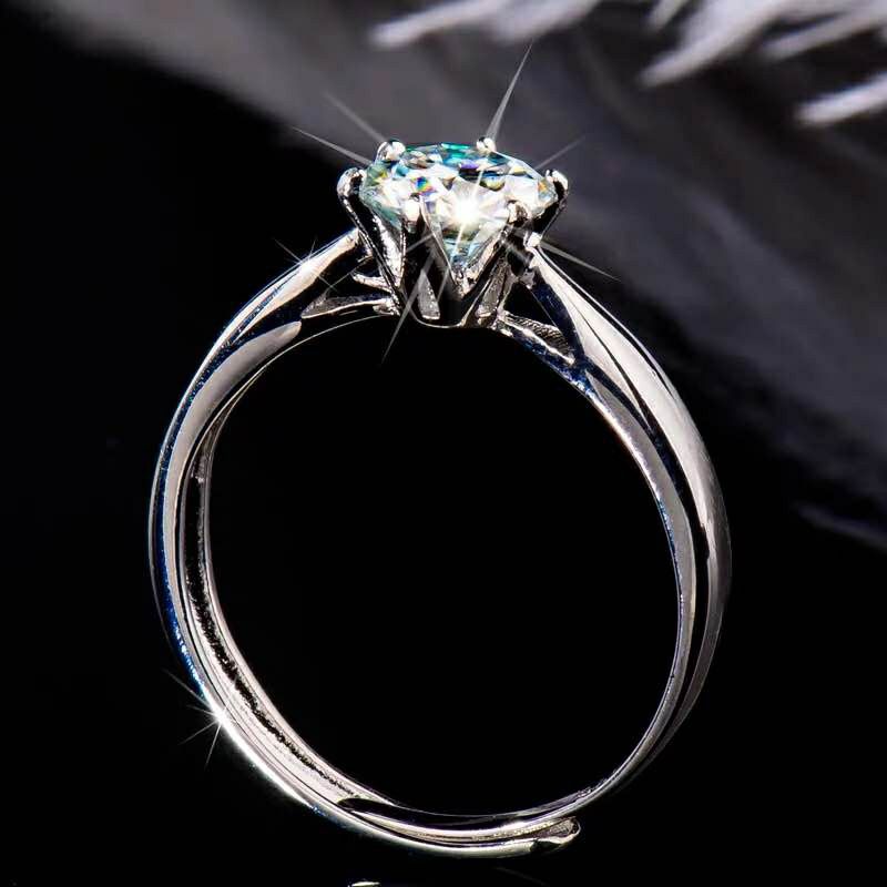 Cincin Wanita Permata Berlian Batu Zircon Mutiara Intan Perak
