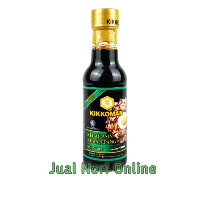 

Kikkoman Soy Sauce 150 ml | Shoyu kecap asin khas jepang Halal MUI BERKUALITAS