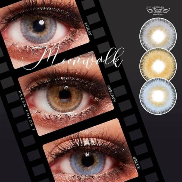 SOFTLENS DREAMCOLOR DC1 MOONWALK 14.5 MM ( NORMAL &amp; MINUS )