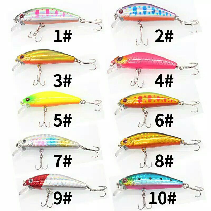 1pcs minnow replika hinomiya agile (part 1)