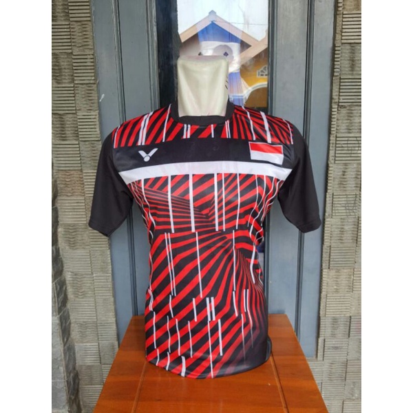 ⭐⭐⭐⭐⭐Terbaru Jersey badminton new motif  printing