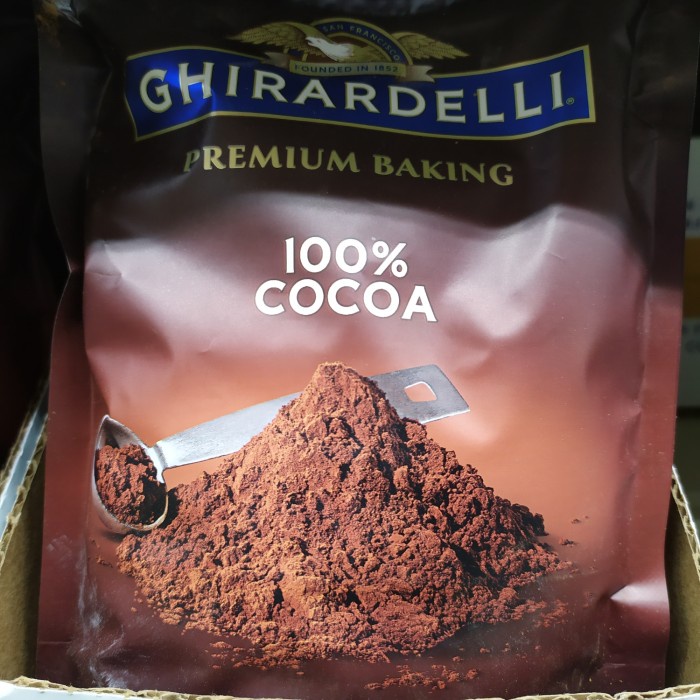 

GHIRADELLI Premium Baking 100 Cocoa Unsweet 227gram