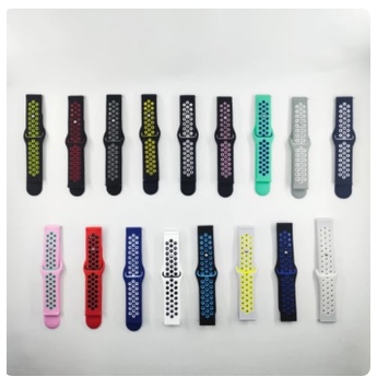 STRAP TALI JAM TANGAN - RUBBER BAND STYLE NIKE SILICONE 22MM - FOR HUAWEI GT GT 2 46 MM