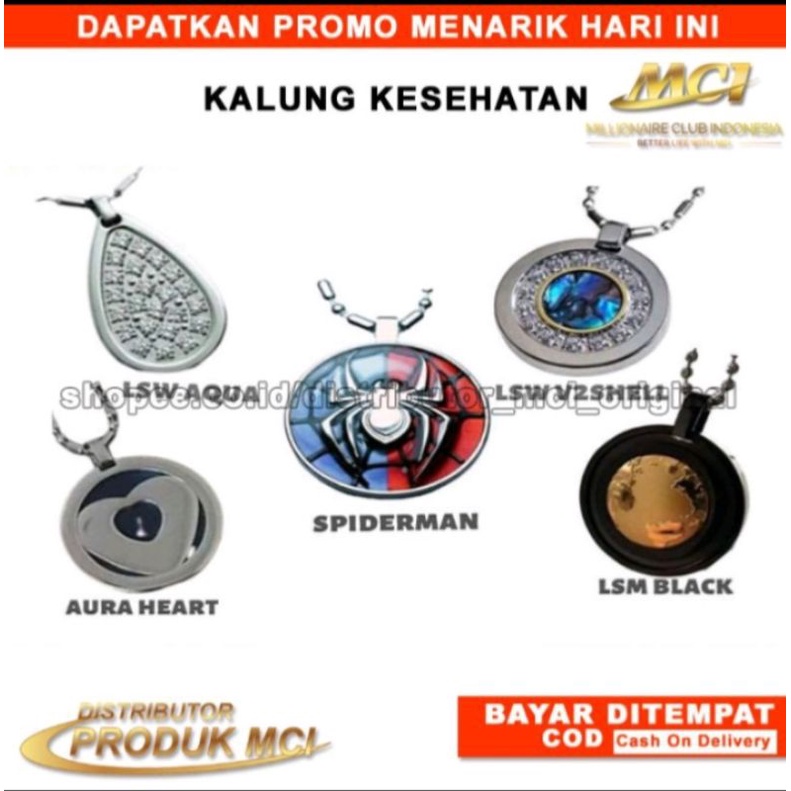 distributor resmi MCI kalung original MCI