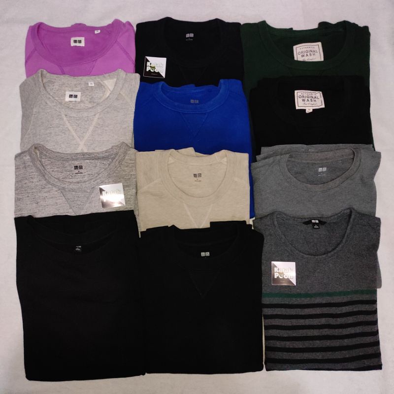 Crewneck Uniqlo Basic (Polos)