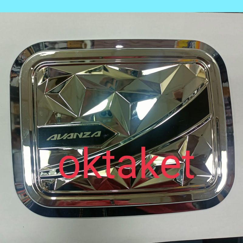 tank cover avanza lama 2004-2011 diamond chrome