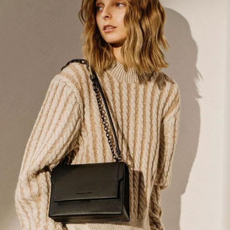 Penjualan Terbanyak.. 9.9 SALE | CK Chain Handle Evening Bag / CK Front Flap Chain Handle Crossbody 