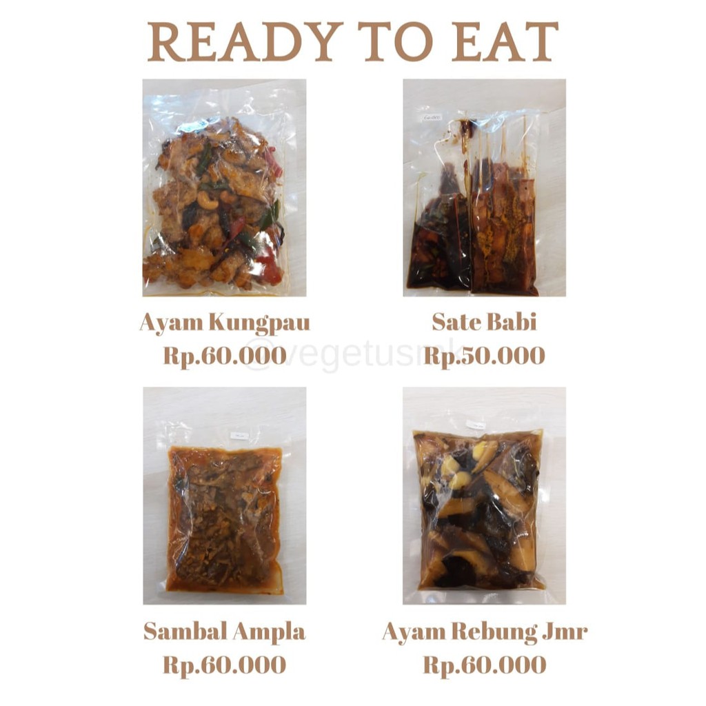 

Makanan Jadi (Vacuum Packed)