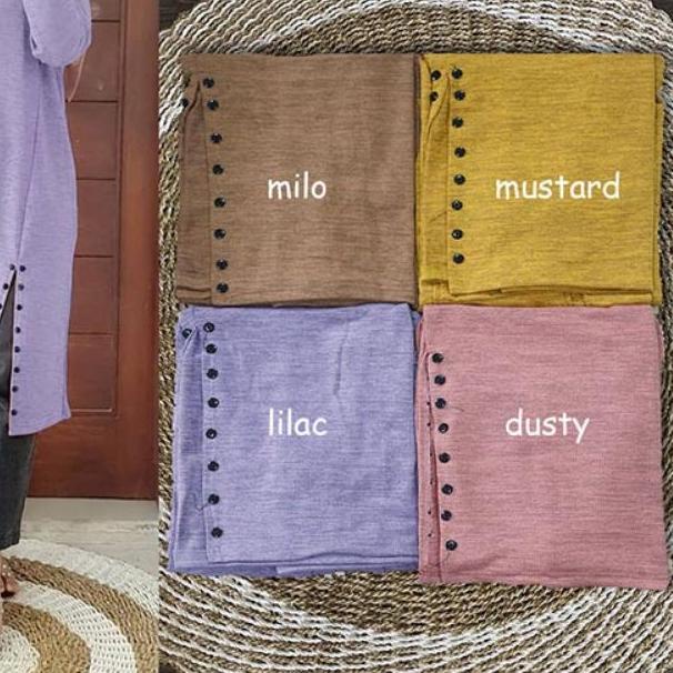 ➧ Soula Tunik / Kiwi Tunik - Tunik Kaos Rajut LD100 Melar / R.12 - 199 ○