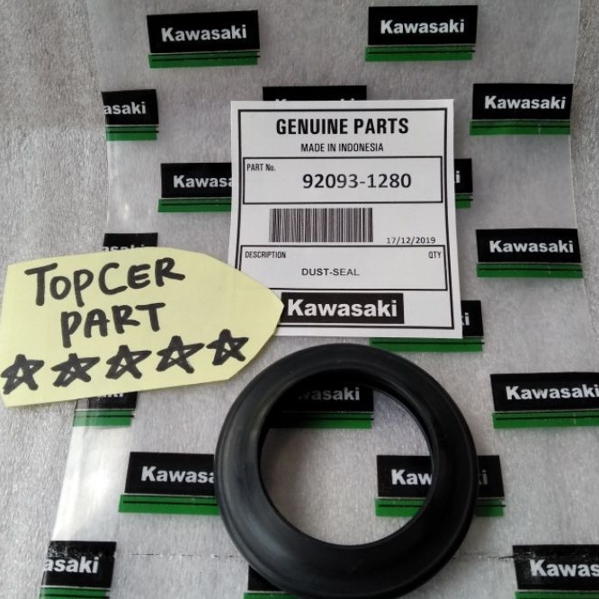 Seal Debu Sil Tutup Abu Kawasaki Dtracker Klx Bf 150 Original Oem 1pcs