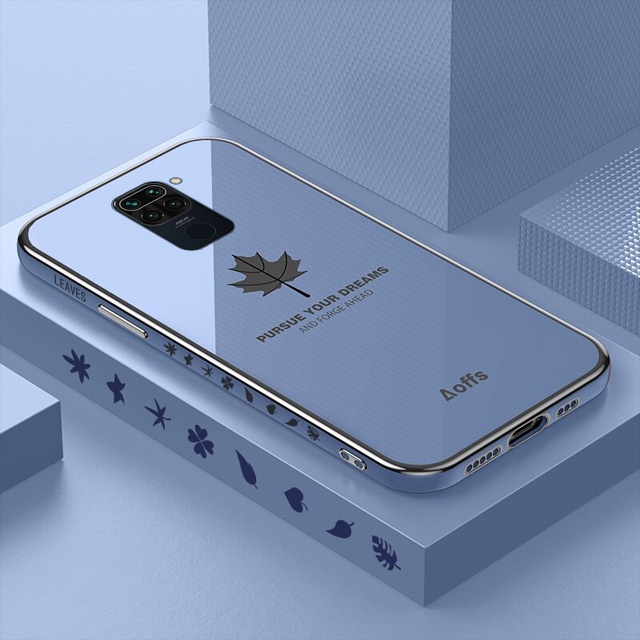 Promo Case Maple Redmi Note 9 Softcase Silicon Electro Plating Dengan Tali Gantung