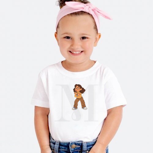 MYSTIQUE.ID-BAJU KAOS ORANGE GIRL T-SHIRT LUCU DAN AESTHETIC