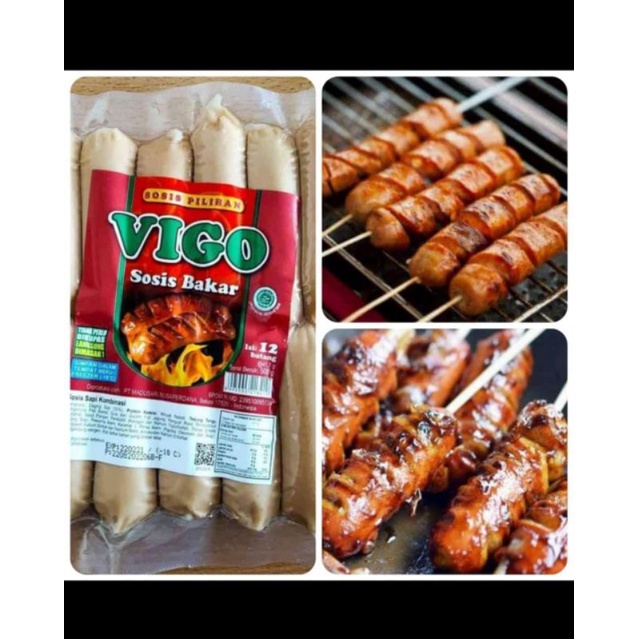 

sosis bakar Vigo isi 12 550g(hanya Bogor n Depok)