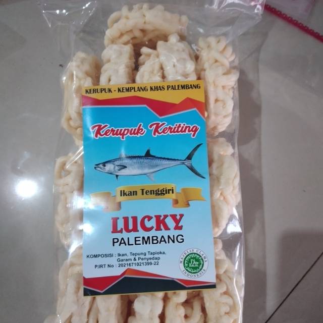 

KERUPUK KERITING IKAN TENGGIRI ASLI PALEMBANG BERAT 250 GRAM