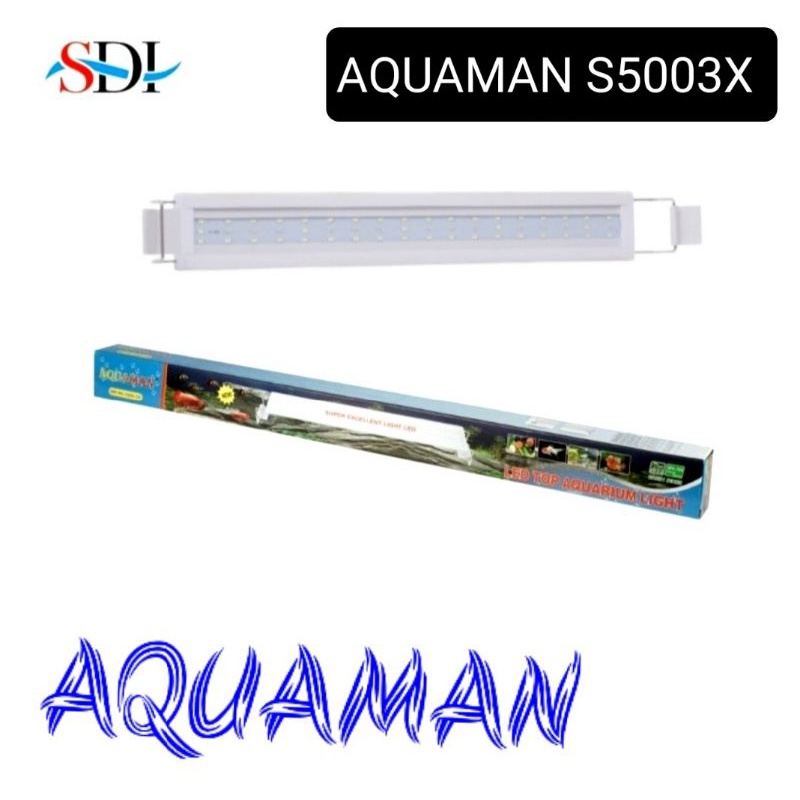 AQUAMAN WP S-500 3X LAMPU LED AQUARIUM LAMPU AQUASCAPE